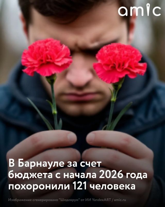 В Барнауле с начала 2026 года за счет городского бюджета организовали погребение 121 человека