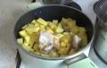 Сытное сочетание: тушёная картошка с мясом и баклажанами