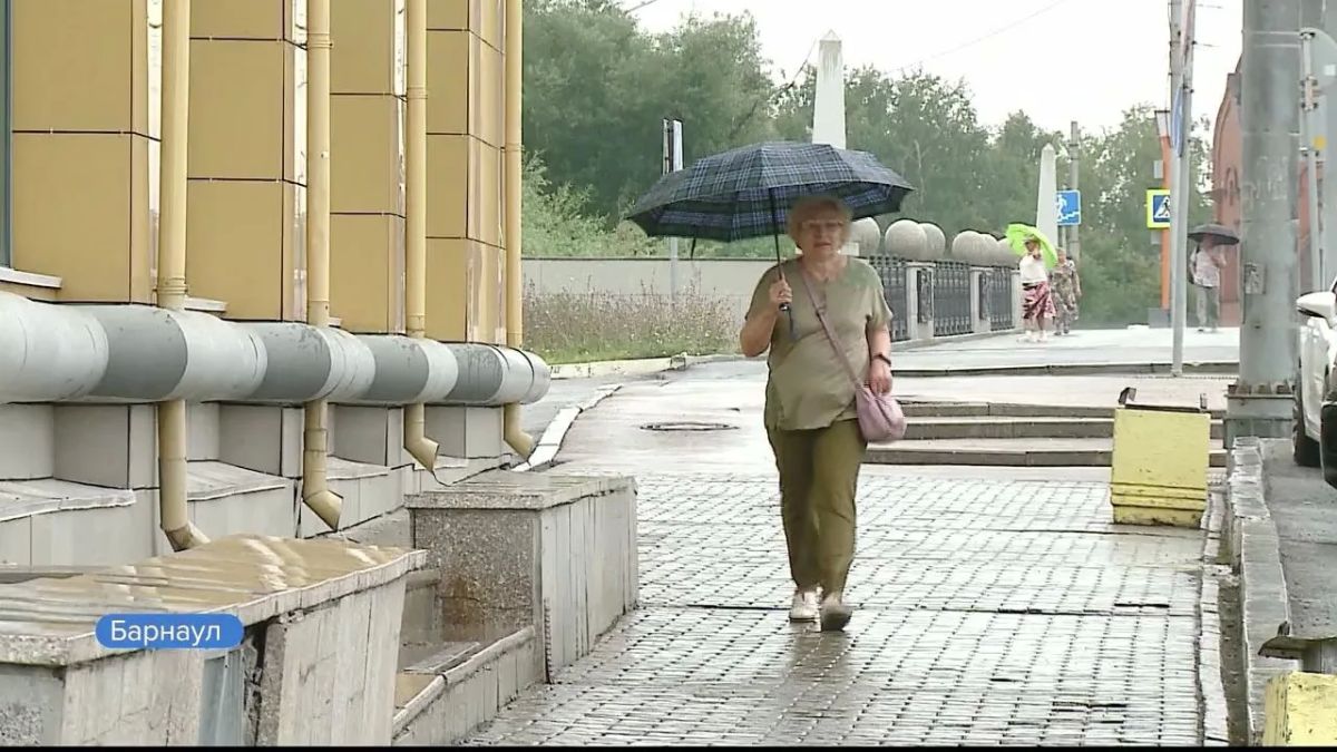На Алтай вернулись дожди и похолодание