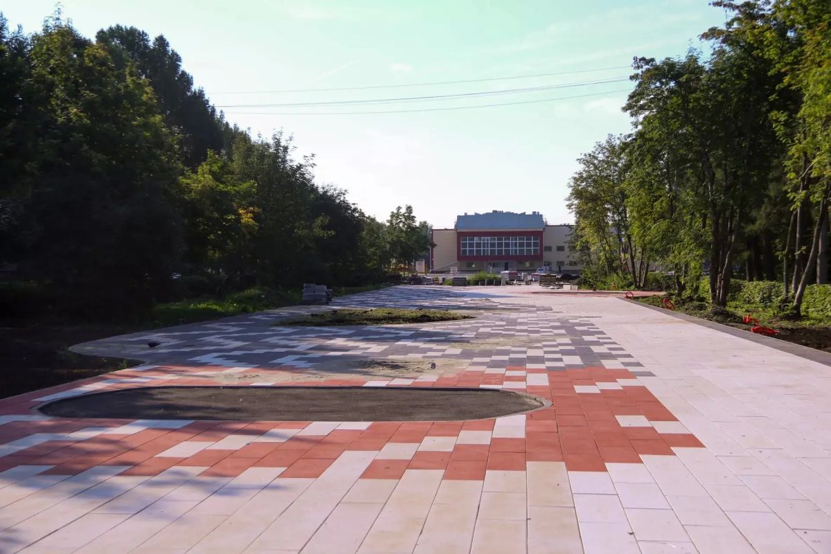 Аллея имени А. И. Чепурко в поселке Южном постепенно превращается в современное общественное пространство Аллея имени А. И. Чепурко в поселке Южном постепенно превращается в современное общественное пространство