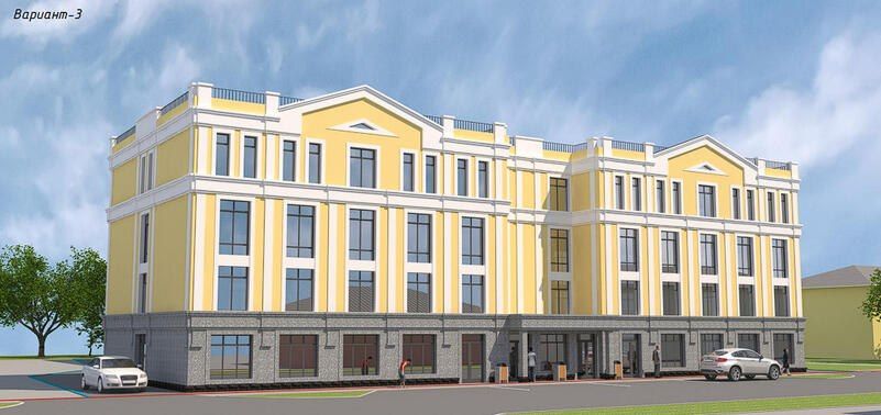 Вместо "бараков". Гостиницу на 120 номеров планируют построить на пл.Спартака в Барнауле