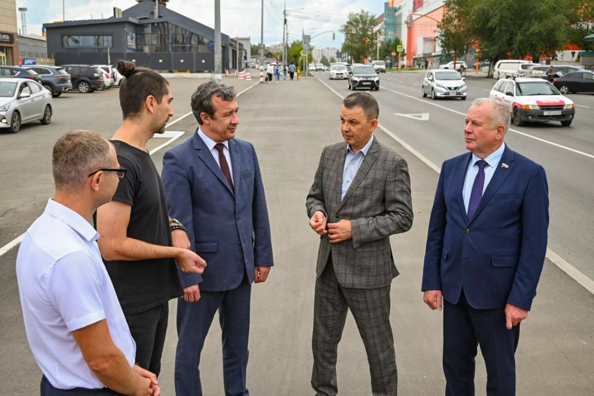 Ремонт сложного участка проспекта Строителей завершили Ремонт сложного участка проспекта Строителей завершили