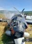 Самолёт Ан-3 загорелся после аварийной посадки в Сахалине