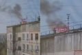 В Бийске дети на крыше аварийной многоэтажки жгут костры
