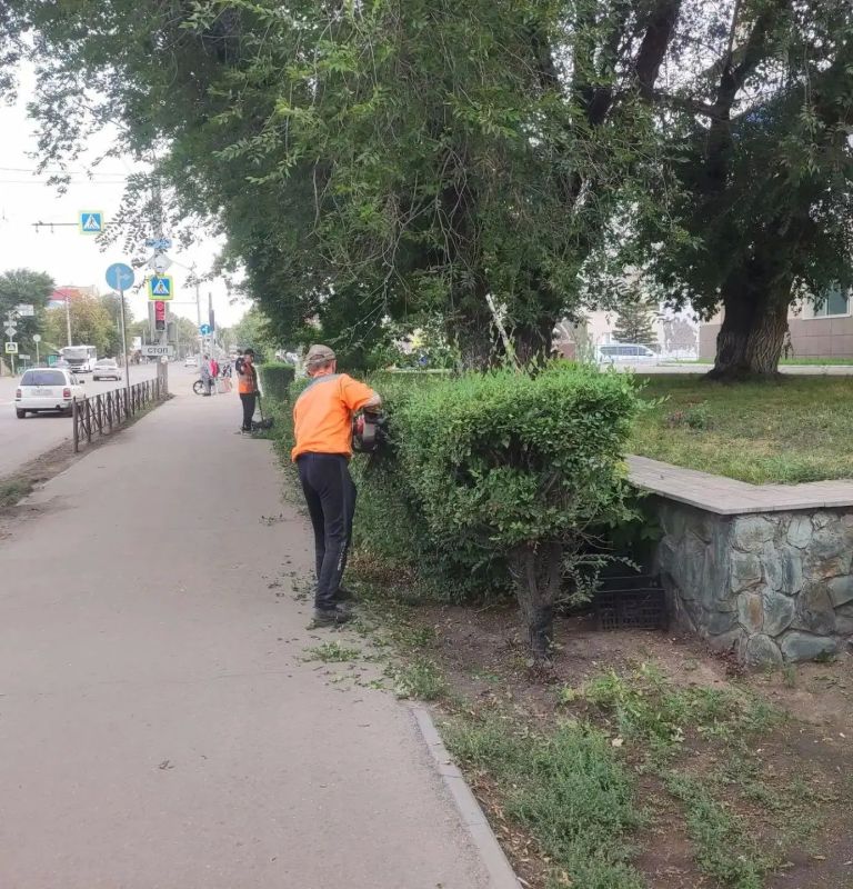Коммунальщики продолжают наводить порядок на улицах Рубцовска Коммунальщики продолжают наводить порядок на улицах Рубцовска