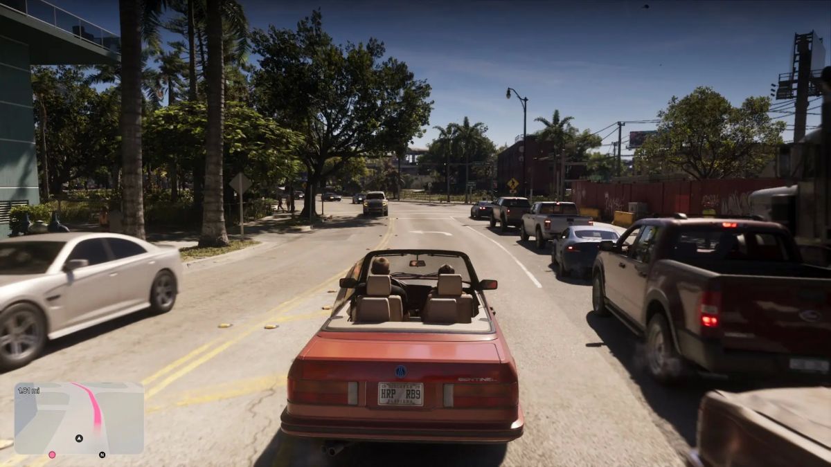 Разработчики GTA VI поделились первыми официальными кадрами геймплея игры Разработчики GTA VI поделились первыми официальными кадрами геймплея игры