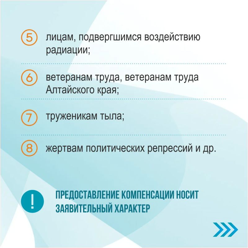Кому предоставляется компенсация расходов на оплату ЖКУ – смотрите в карточках Кому предоставляется компенсация расходов на оплату ЖКУ – смотрите в карточках