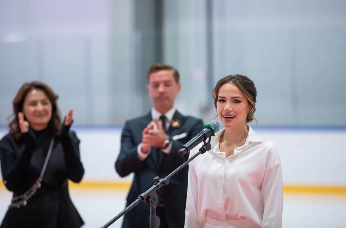 Алина Загитова открыла школу фигурного катания Алина Загитова открыла школу фигурного катания