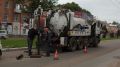 Реконструкция канализационного коллектора по проспекту Ленина: готовность — 50%