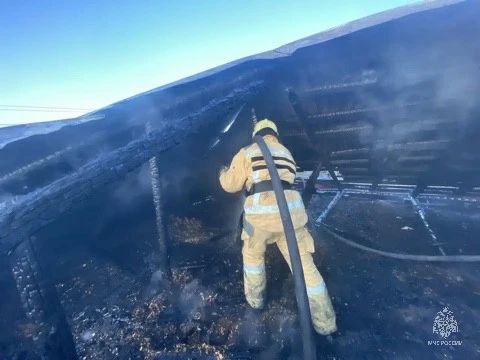 Пожар в частном секторе Рубцовска ликвидирован Пожар в частном секторе Рубцовска ликвидирован