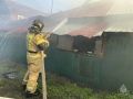 Пожар в частном секторе Рубцовска ликвидирован
