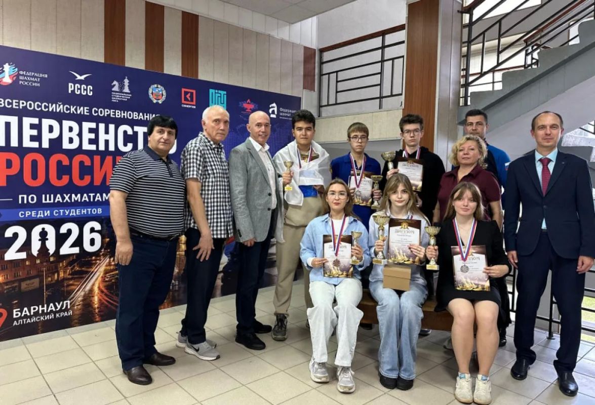 В Барнауле завершилось первенство России по шахматам среди студентов В Барнауле завершилось первенство России по шахматам среди студентов