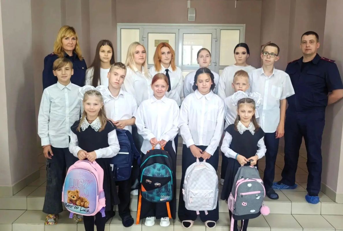 В Алтайском крае следователи СК провели мероприятия, приуроченные к новому учебному году с воспитанниками подшефных детских учреждений