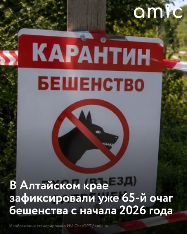 Новый очаг бешенства обнаружили в Ельцовском районе Алтайского края