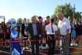 Владимир Громов принял участие в открытии спортивной площадки в Тюменцево