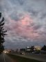 Поймали красивый закат в любимом городе