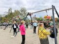 В барнаульском поселке Кирова открыли детскую площадку