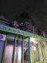 Ночью в парке "Изумрудный" загорелось кафе быстрого питания