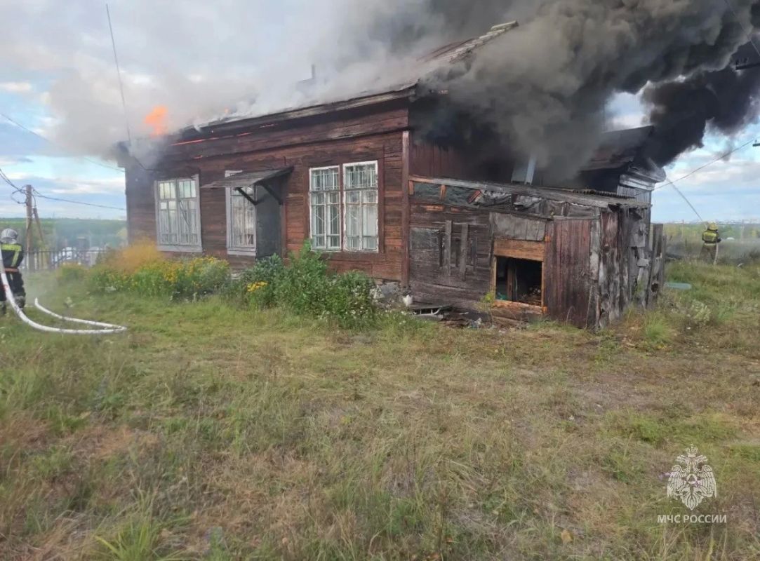 Ликвидация пожара в Барнауле