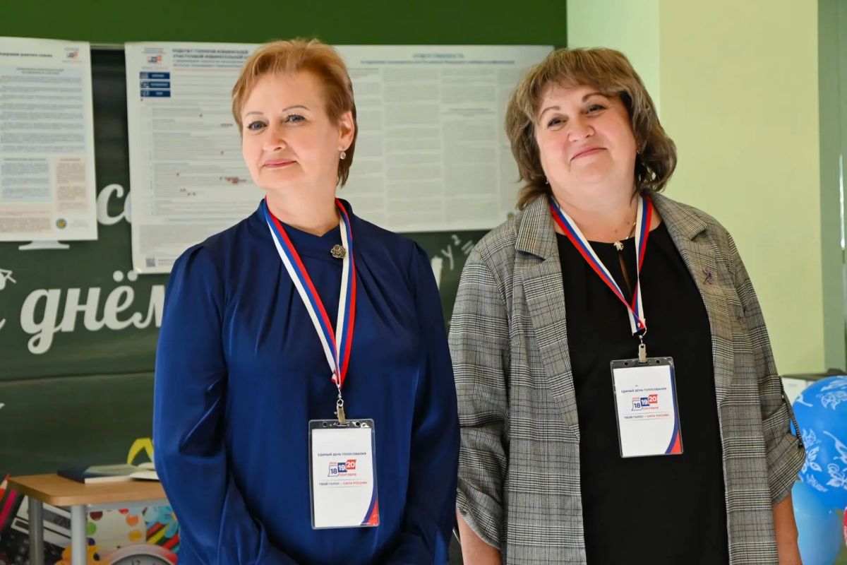 Финальный день выборов 2026: голосует Ирина Акимова Финальный день выборов 2026: голосует Ирина Акимова