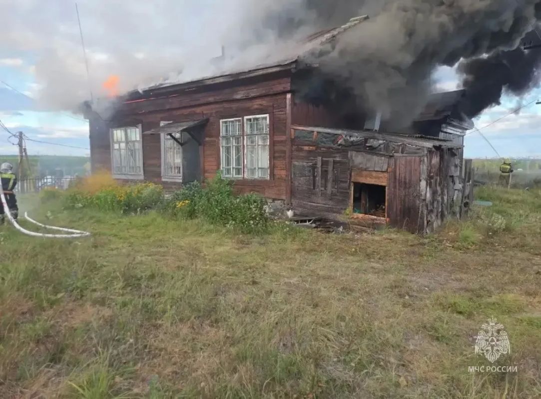 Пожар произошёл на станции Ползунова в Барнауле
