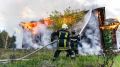 Кадры тушения пожара на станции Ползуново в объективе фотографа Дмитрия Ларкина