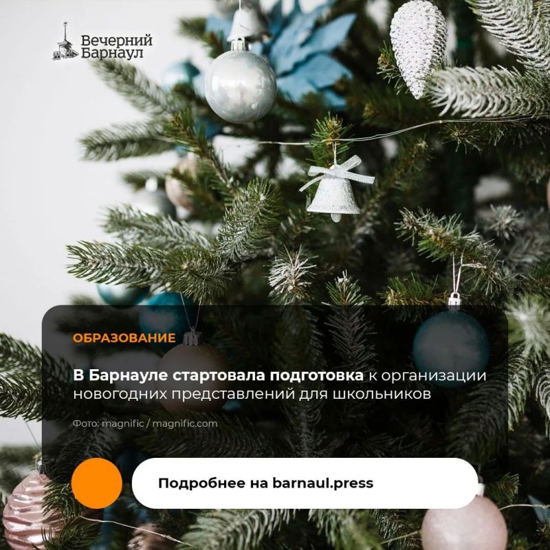 В Барнауле приступили к подготовке новогодних мероприятий для школьников