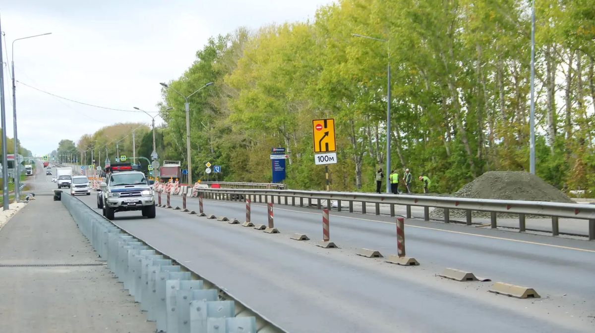 В Барнауле продолжается ремонт федерального моста В Барнауле продолжается ремонт федерального моста