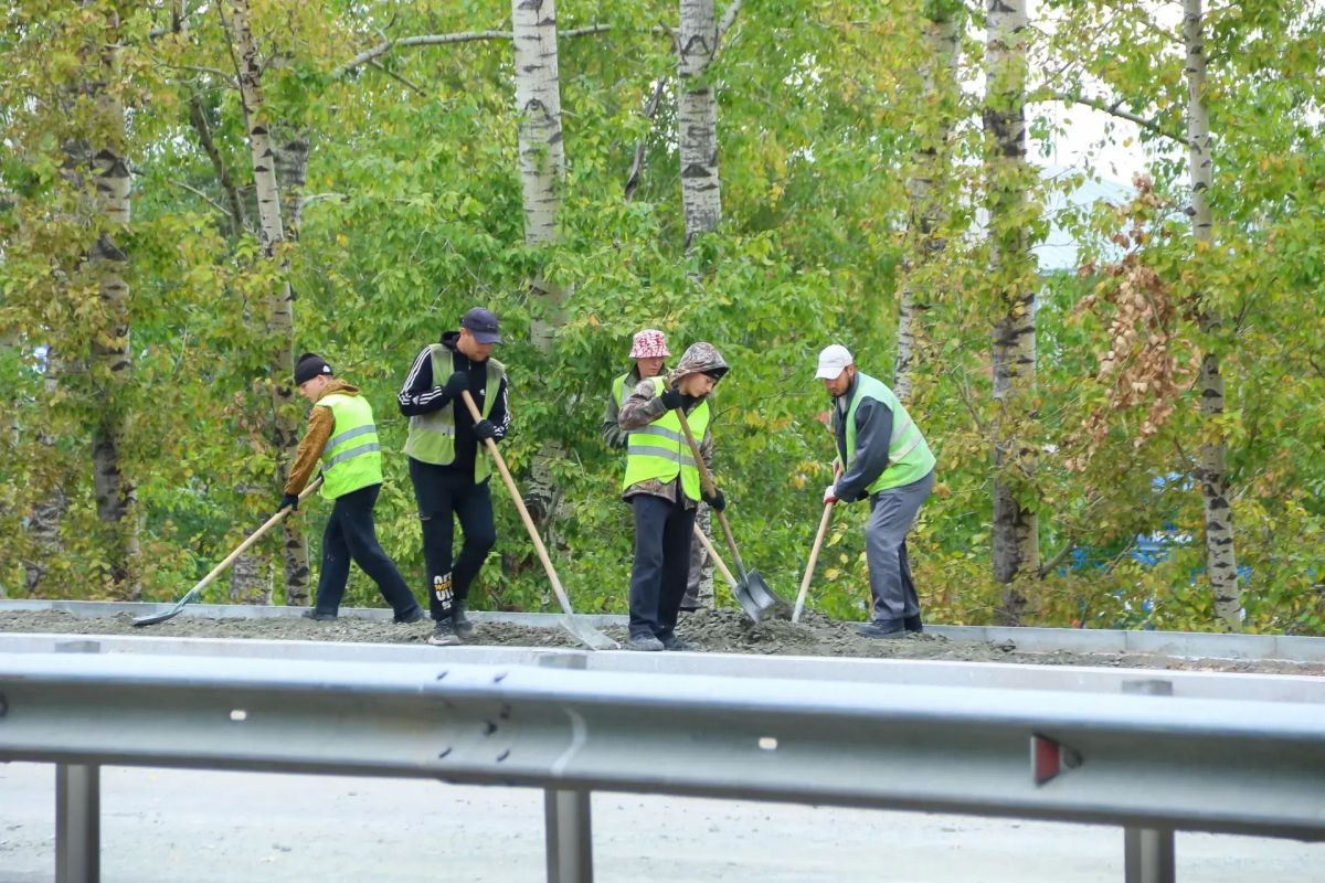 В Барнауле продолжается ремонт федерального моста В Барнауле продолжается ремонт федерального моста