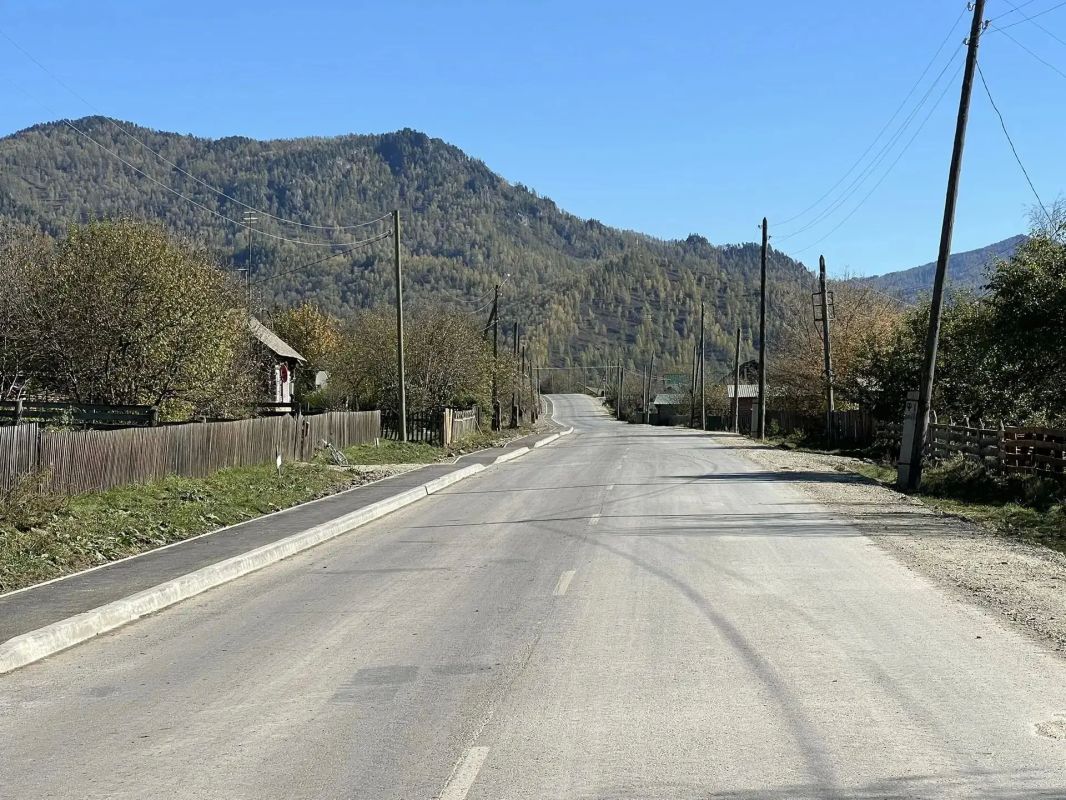 В Республике Алтай в рамках национального проекта «Инфраструктура для жизни» завершены работы по ремонту участка автомобильной дороги регионального значения Арбайта — Мариинск В Республике Алтай в рамках национального проекта «Инфраструктура для жизни» завершены работы по ремонту участка автомобильной дороги регионального значения Арбайта — Мариинск