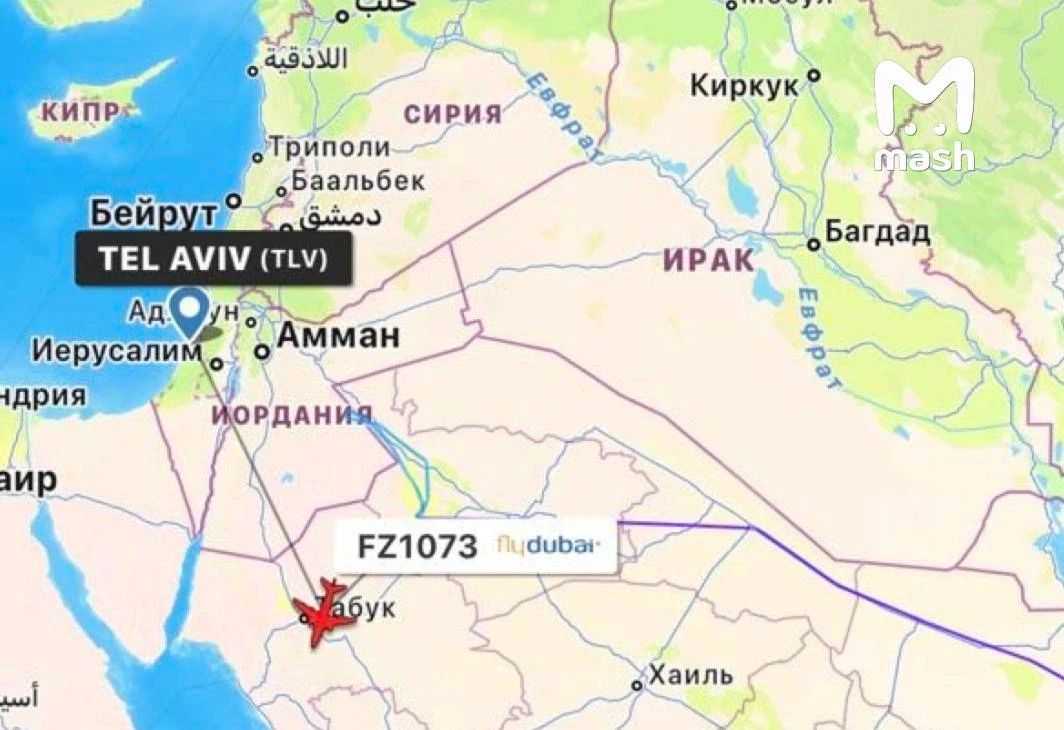 На борту Flydubai, подавшего сигнал тревоги, могла произойти драка