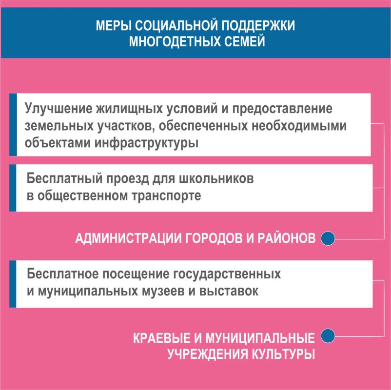 Меры социальной поддержки многодетных семей в Алтайском крае Меры социальной поддержки многодетных семей в Алтайском крае