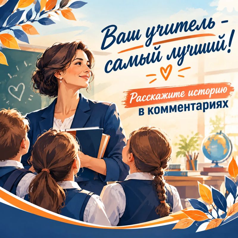 Скоро День учителя. И у нас есть идея!