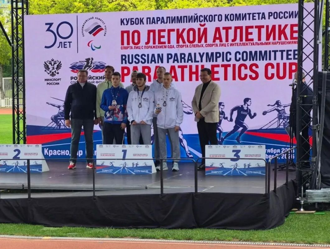 Алтайские легкоатлеты завоевали медали на Кубке Паралимпийского комитета России Алтайские легкоатлеты завоевали медали на Кубке Паралимпийского комитета России