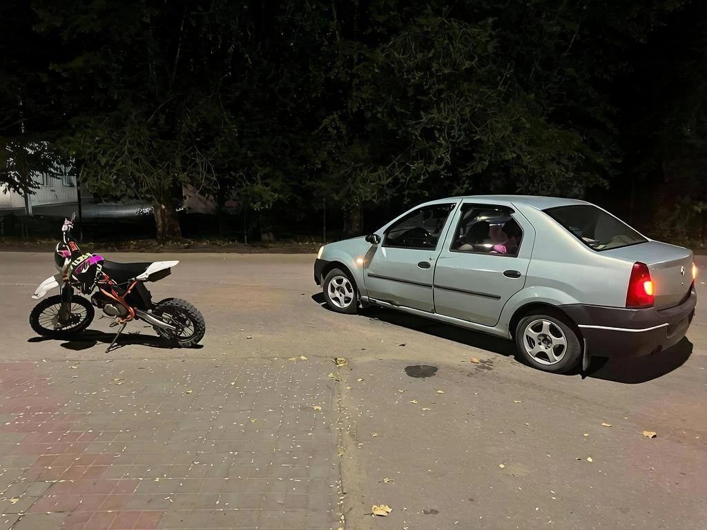 В Рубцовске произошло ДТП с участием несовершеннолетнего водителя питбайка