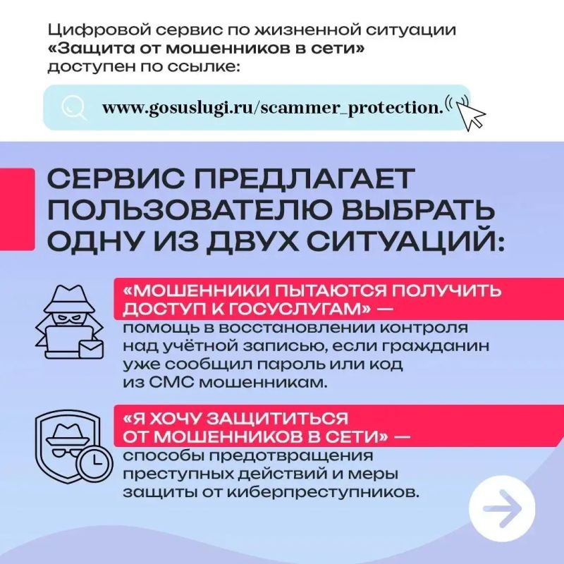 Барнаульцам доступен новый сервис Госуслуг для защиты от мошенников в сети Барнаульцам доступен новый сервис Госуслуг для защиты от мошенников в сети
