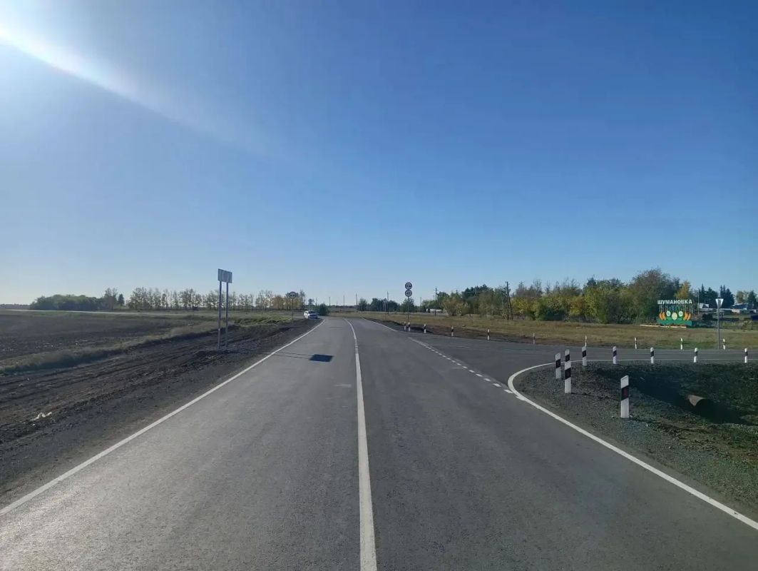 В Немецком национальном районе завершено строительство подъезда к ООО «Эко-Продукт» В Немецком национальном районе завершено строительство подъезда к ООО «Эко-Продукт»