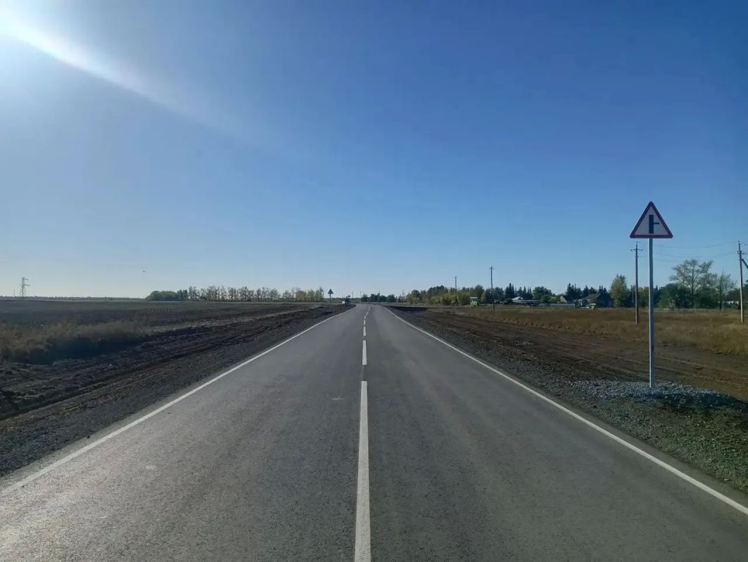 В Немецком национальном районе завершено строительство подъезда к ООО «Эко-Продукт» В Немецком национальном районе завершено строительство подъезда к ООО «Эко-Продукт»