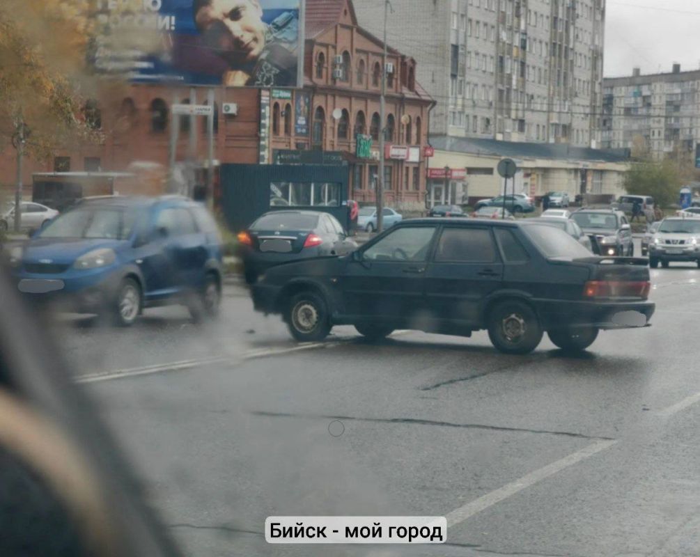 Авария в районе Зелёного клина