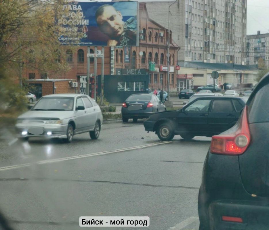 Авария в районе Зелёного клина Авария в районе Зелёного клина
