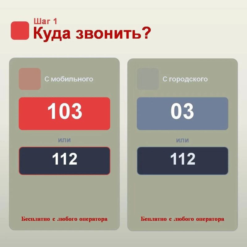 Минуты, которые могут спасти жизнь: алгоритм правильного вызова скорой Минуты, которые могут спасти жизнь: алгоритм правильного вызова скорой