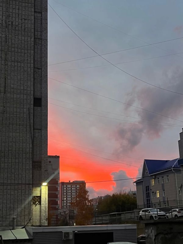 Закат в Барнауле. ТОЛК