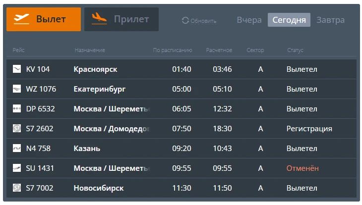 В Барнауле рейс в Москву задержали почти на 11 часов, ещё один отменили