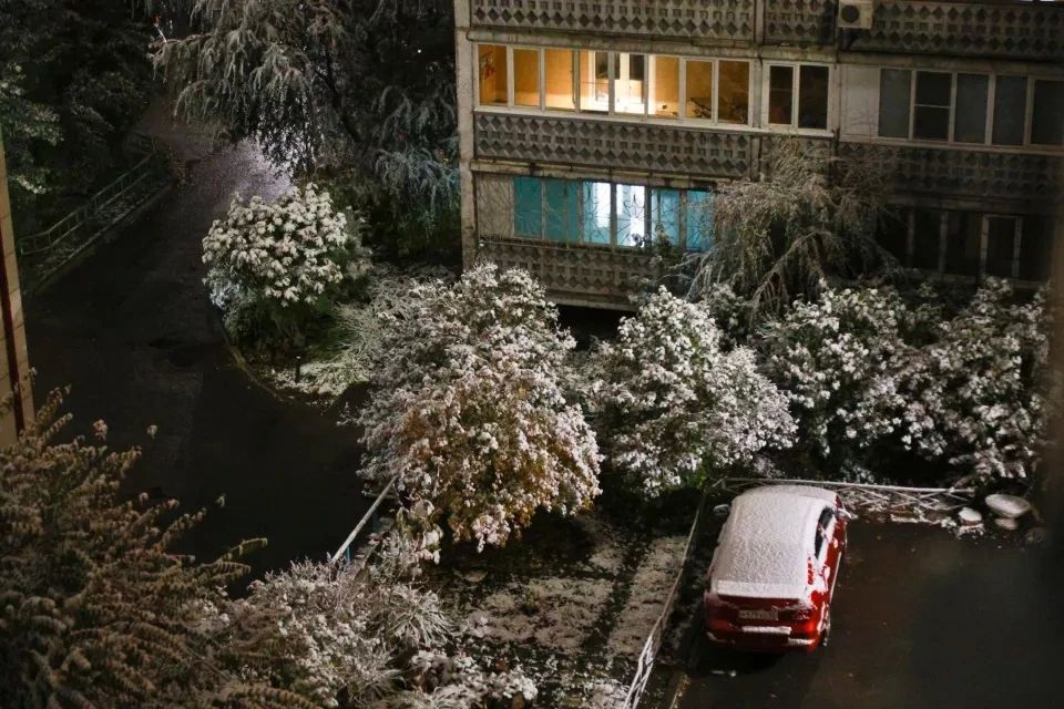 Давайте посмотрим, каким был Барнаул в первую снежную ночь Давайте посмотрим, каким был Барнаул в первую снежную ночь