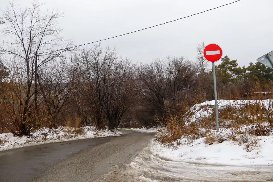 В Барнауле вновь закроют для движения часть проезда Канатного у подножия Горы