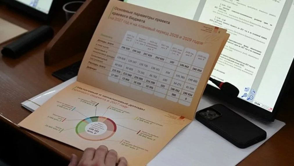 Публичные слушания по проекту закона "О краевом бюджете на 2027 год и на плановый период 2028 и 2029 годов" состоялись накануне в стенах регионального парламента