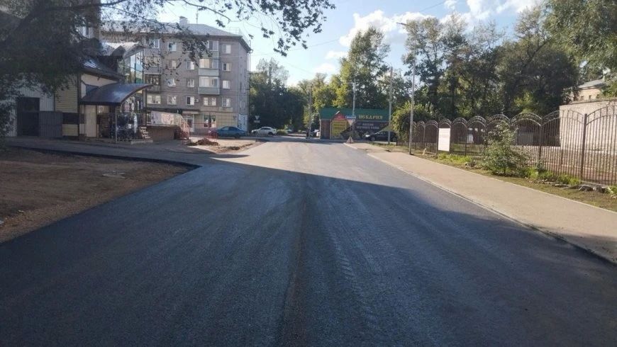 В Рубцовске завершено обновление улично-дорожной сети