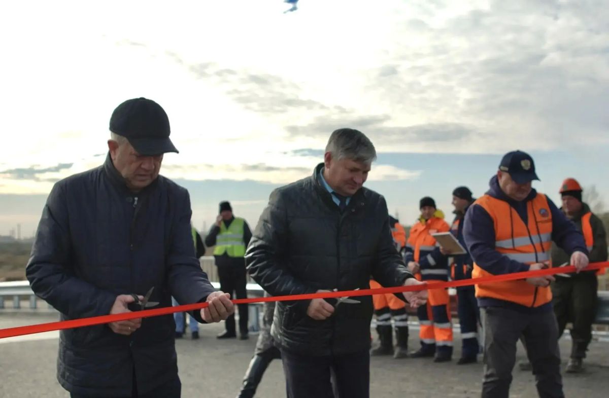 В Рубцовске завершена реконструкция мостового сооружения на улице Тракторной