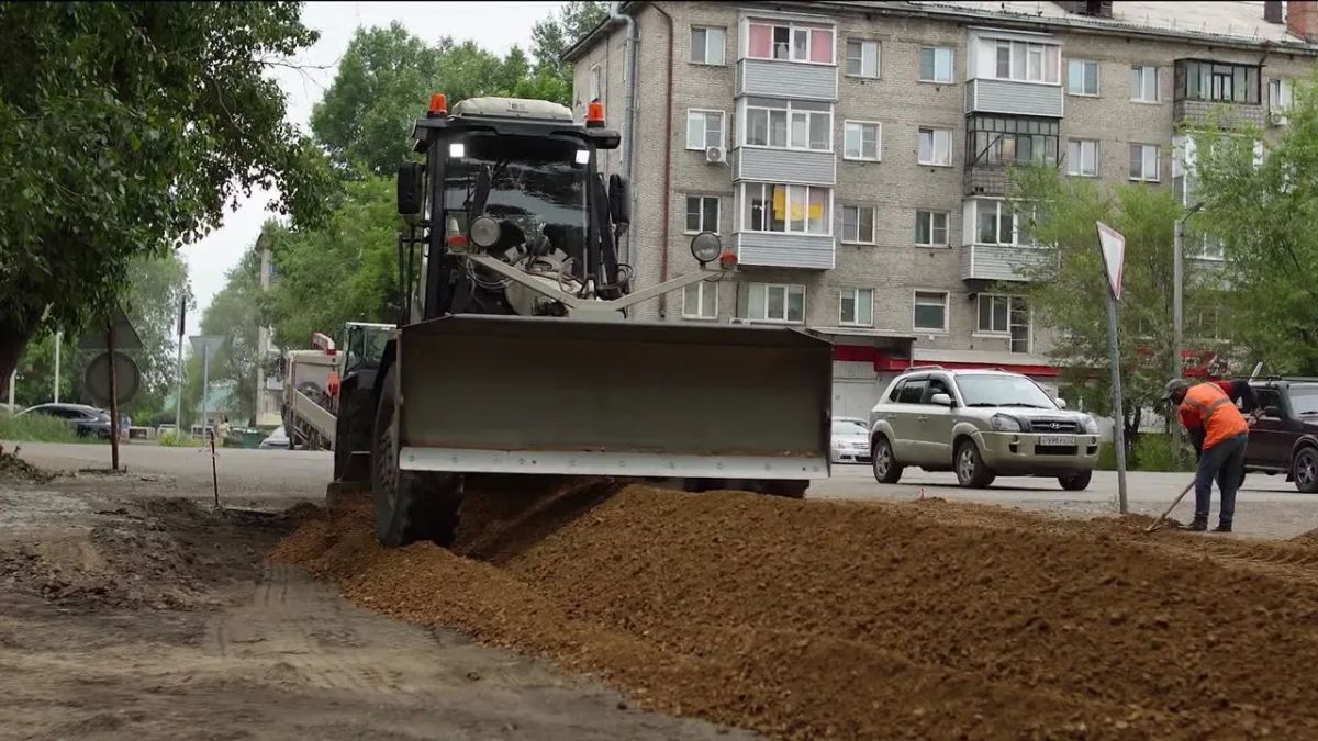 В Рубцовске в этом сезоне обновили почти 4 км городских дорог