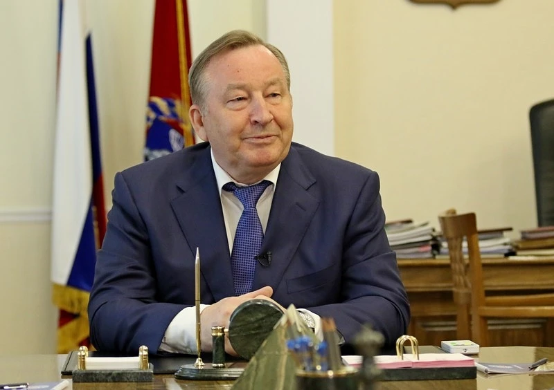 Экс-губернатор Алтайского края Александр Карлин отмечает 75-летний юбилей